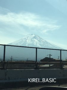 富士山を見ながらドライブ